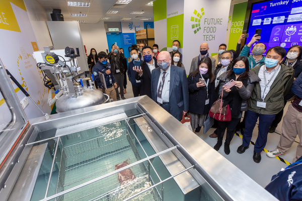 Members visited the Future FoodTech Lab
